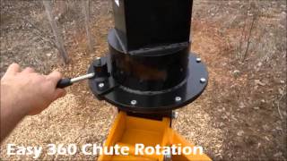 WoodMaxx Exclusive PTO Wood Chipper Discharge Chute [upl. by Schnurr]