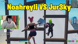 Noahreyli VS Reformed Jur3ky 1v1 Buildfights [upl. by Gautier]