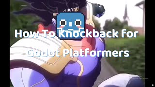 How To Add Knockback To Your Godot Platformer  Godot Tutorial [upl. by Soll]