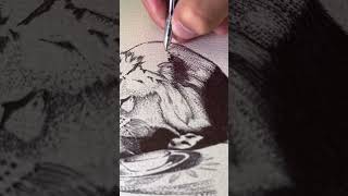 The Electric Pro Dot Pen ASMR inkcartridges ballpointpen tattoo art asmr tattooart [upl. by Marcello]