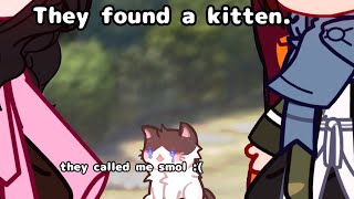 Swap Nezuko and Swap Tanjiro found a kitten  Kny  Swap au  Wholesome ♡♡ [upl. by Eiramlirpa]