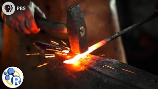 How Do Blacksmiths Make Swords [upl. by Eyssej]