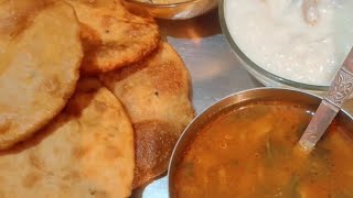 शरद पूर्णिमा स्पेशल थाली। पपीता का हलवा खिर मूंग दाल कि पुरी झटपट किया। recipe 😋 sumans kitchen [upl. by Savory]