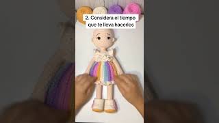 como hacer un amigurumi crochet amigurumi dyi manualidades tejer tejido patronesamigurumis [upl. by Aynekat]