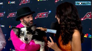 AGT Adrian Stoica amp Dog Hurricane CELEBRATE Season 18 Win Exclusive [upl. by Sofer]