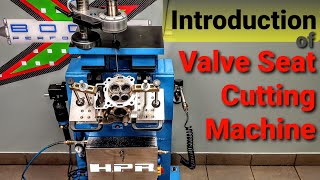 Making of valve seat cutting machine  Introduction of the machine [upl. by Eeram802]