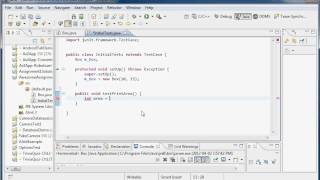 Creating a Java project and JUnit 3 test code in Eclipse [upl. by Leber132]