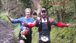 Trail de lEstuaire 2 018  passages en sous bois à Gonneville sur mer [upl. by Rebmik922]