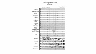 Johann Strauss II quotDer Zigeunerbaronquot Overture with Score [upl. by Doniv]