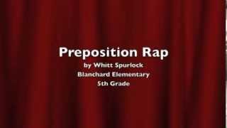 Preposition Rap [upl. by Lurette]