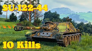 World of tanks SU12244  59 K Damage 10 Kills wot replays [upl. by Niatsirk]