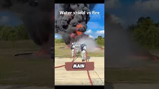 Why firefighters use water shields viralshorts fire technology [upl. by Calabrese]