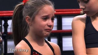 Dance Moms  Mackenzie Feels Sick During Pyramid S03E15 [upl. by Akerue]