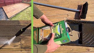 How to prepare and paint decking  Quick and easy [upl. by Darren]