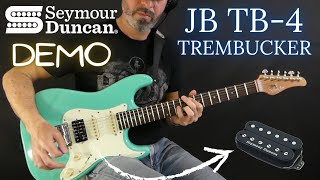 Seymour Duncan JB TB4 Trembucker Demo on Stratocaster [upl. by Becket]