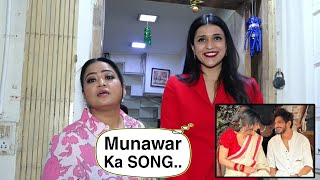 Mannara Chopra Reaction On Munawar Faruqui And Hina Khan Song  Mannara Podcast With Bharti Singh [upl. by Juetta]