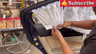 Car Decoration  Curtain wali Maruti Ciaz  कार के परदे Ciaz main CrazyRjStyle [upl. by Spalla]