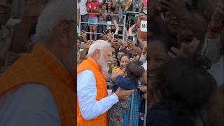 PM Shri Modi Ji had an adorable interaction with a small kid l shorts l viralshorts l ytshorts l [upl. by Mohn]