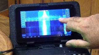 SDR on an Android Tablet using SDR Touch [upl. by Naraj72]