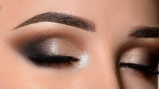 GLAM Smokey Eye  New Years Eve Makeup Tutorial [upl. by Zosi]