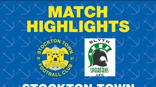 HIGHLIGHTS  Stockton Town 03 Blyth Spartans [upl. by Tjader]