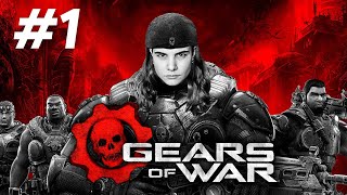 GEARS OF WAR 1Primera vez jugándolo  ACTO I y un poco del ACTO II [upl. by Enilegnave]