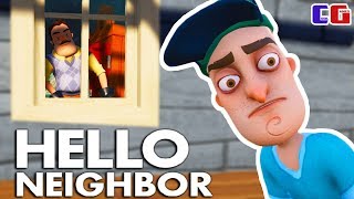 ЭТОТ СОСЕД ЧТОТО СКРЫВАЕТ Hello Neighbor Мультяшная хоррор игра ПРИВЕТ СОСЕД от Cool GAMES [upl. by Symons977]