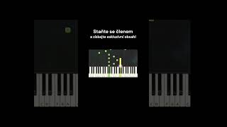 Jdi za štěstím  Karel Gott sadpianoyt piano pianototurial [upl. by Aniahs]