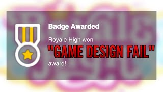 How Royale High FAILED Its Own Game Design [upl. by Zemaj219]