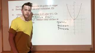 Grafisk lösning av andragradsfunktioner matematik 2c [upl. by Ahseken]