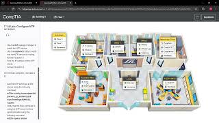 714 Lab Configure NTP on Linux [upl. by Braeunig958]