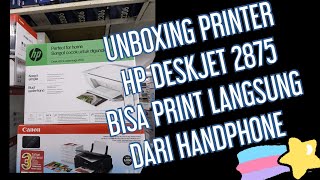 TUTORIAL PRINT HP DESKJET 2875 SERIES 2800 [upl. by Tandi]