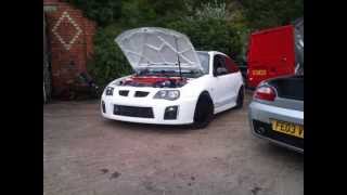 MG ZR Turbo Project  Part Two engine conversionmp4 [upl. by Suoicerp]