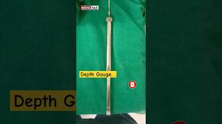 Depth Gauge For Screw Measures in Orthopedic Surgery  orthopedicsurgeon surgicalinstruments [upl. by Isobel]