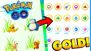 NEW RARE SPAWNS Pokemon Go Update  GOLDEN CATCH BONUSES [upl. by Kenta170]