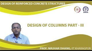 Design of Columns Part  III [upl. by Sunev]