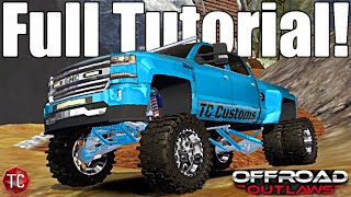 Offroad Outlaws HOW TO Build a GMC Sierra 3500 HD DURAMAX Full Design amp Tune TUTORIAL [upl. by Neom]