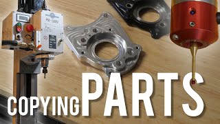 How I Copy Parts in the Garage on a CNC Mill [upl. by Vorfeld302]