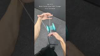 No207🪀Todays YoYo Trick amp Tutorial Brain Twister Drop Green Triangle yoyo yoyotricks ヨーヨー [upl. by Quartana]