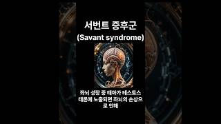 서번트 증후군 Savant syndrome 인생철학 이슈 철학 지혜 인생명언 [upl. by Ttebroc]