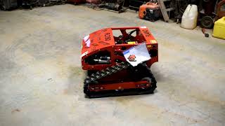 FLAND FL750 RADIO CONTROLLED 22quot MOWER ON TRACKS For Sale [upl. by Dnana]