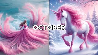 Choose Your Birthday Month and See your Beautiful Unicorn and Dress🦄👗😍💖💝  viral tranding video [upl. by Fesoj553]