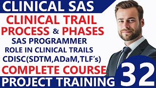 CDISC SDTM ADaM Online Training👍SAS Clinical Projects Training👌Clinical SAS Training by Experts  32 [upl. by Lurlene]