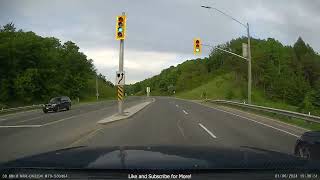 Part 2 Penetanguishene to Toronto via Hwy 93 400 404 401 [upl. by Ashlin]