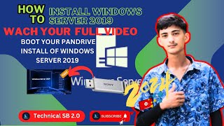 How to Install windows Server 2019  windows server 2019 install kasari garne  In Nepali  2024 [upl. by Orravan604]