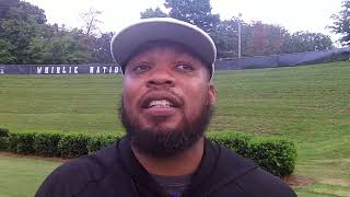 Ragsdale HS football coach Antwon Stevenson talks on teams effort vs Asheboro in DJ Reader event [upl. by Rosalind]