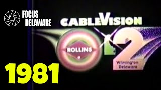 Rollins Cablevision Channel 2 Station Identification  10221981 [upl. by Silin]