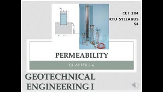 Geotechnical Engineering IKTU SyllabusModule 2 Chapter 26 [upl. by Htims244]