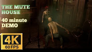 the mute house Demo new Horror game 4k60fps [upl. by Itch911]