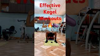 Top 5 Pelvic floor exercises 💪🏽🔥 Effective Kegel exercises for men🔥🍆 kegel kegelworkout gym [upl. by Platus]